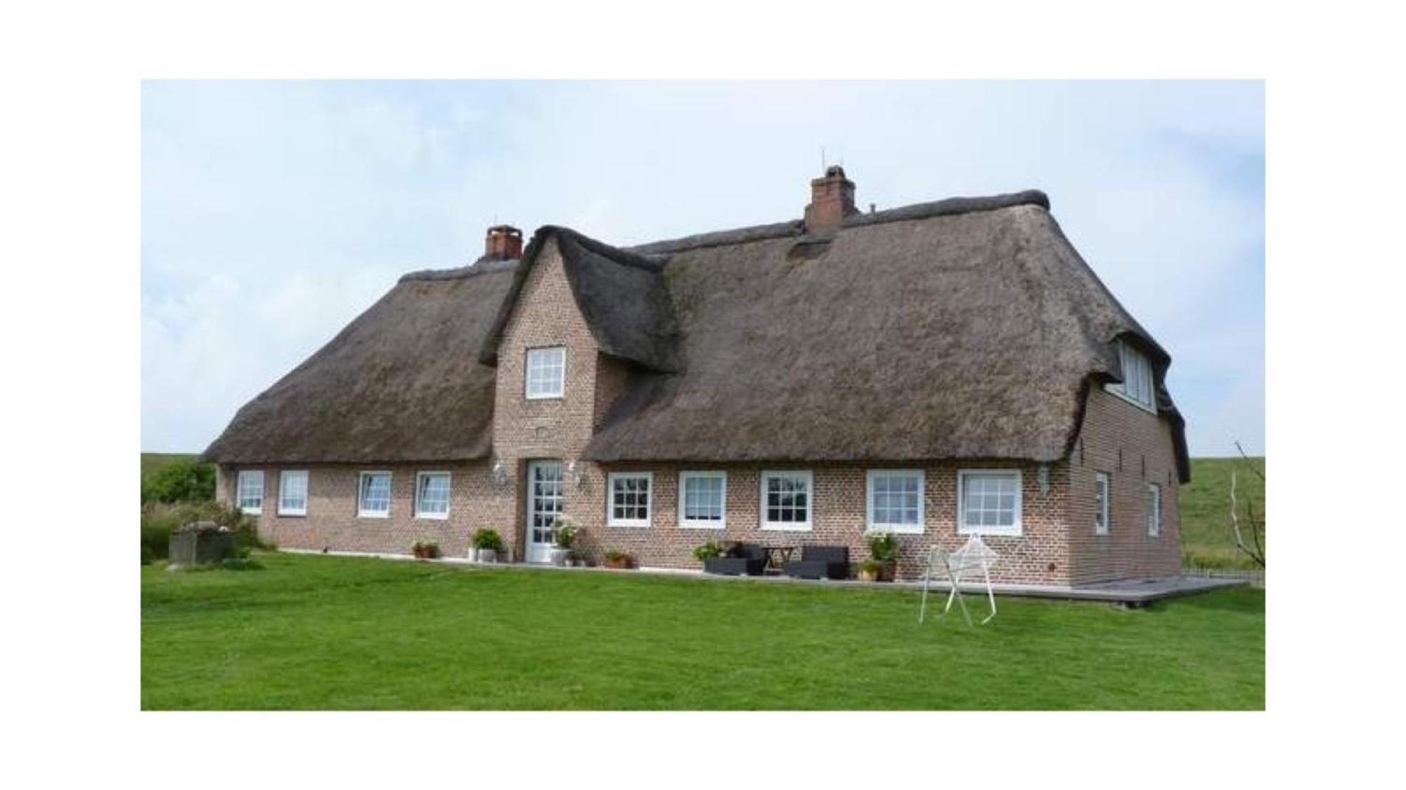 Deichhaus Bullerbue Dagebuell Villa Kültér fotó