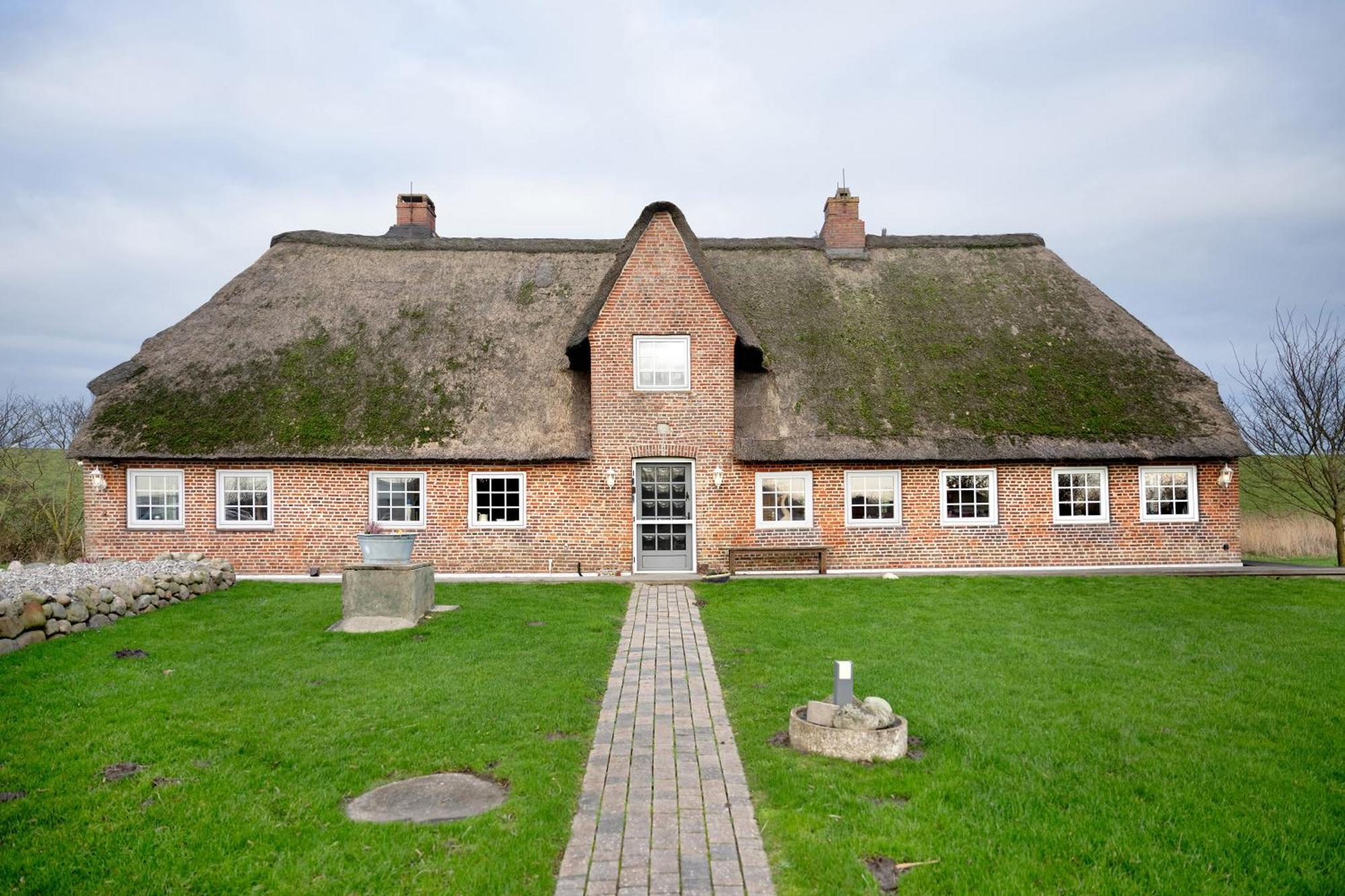Deichhaus Bullerbue Dagebuell Villa Kültér fotó